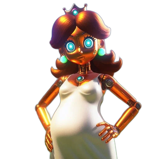 dress, mask, robot, jewelry transparent PNG cut-out