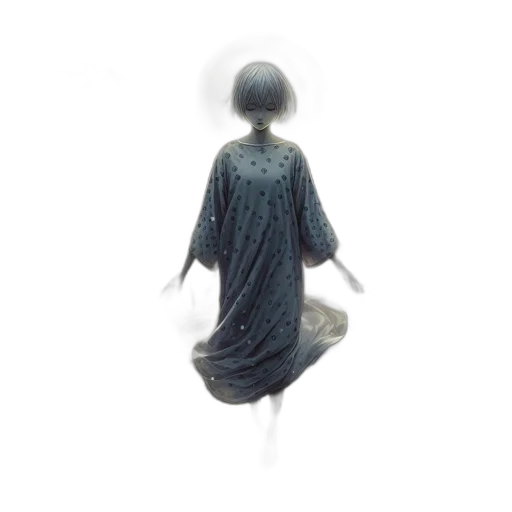 dress, staff, jewelry, mask transparent PNG cut-out