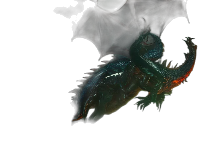 dragon, creature, animal, mask transparent PNG cut-out