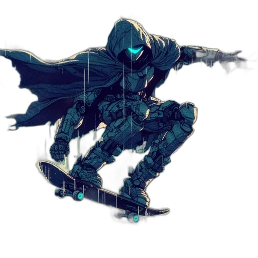 robot, weapon, sword, concept art transparent PNG cut-out