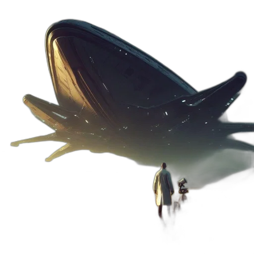 creature, umbrella, robot, shoes transparent PNG cut-out