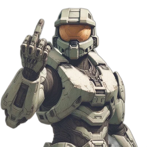 robot, weapon, 3d render, concept art transparent PNG cut-out