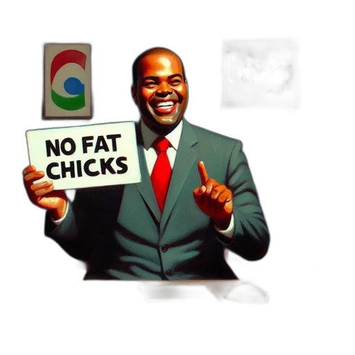 food, man, suit, sits transparent PNG cut-out