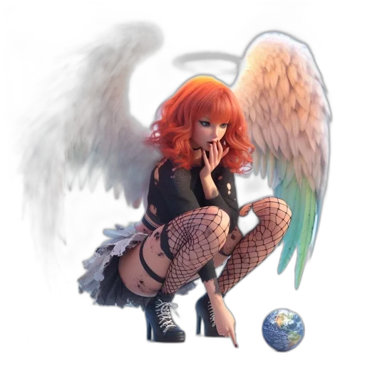 fantasy art, concept art, pixel art, comic book art transparent PNG cut-out