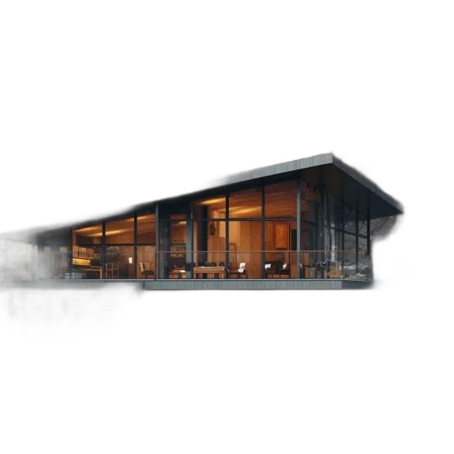 building, furniture, 3d render, concept art transparent PNG cut-out
