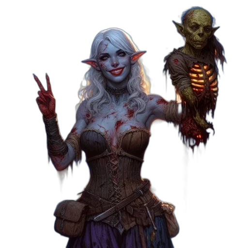 concept art, fantasy art, comic book art, pixel art transparent PNG cut-out