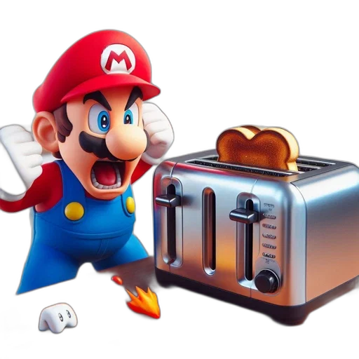 food, weapon, 3d render, concept art transparent PNG cut-out