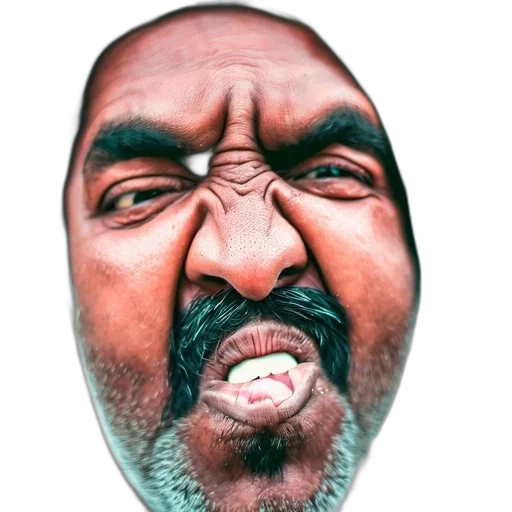 face, mask, creature, animal transparent PNG cut-out
