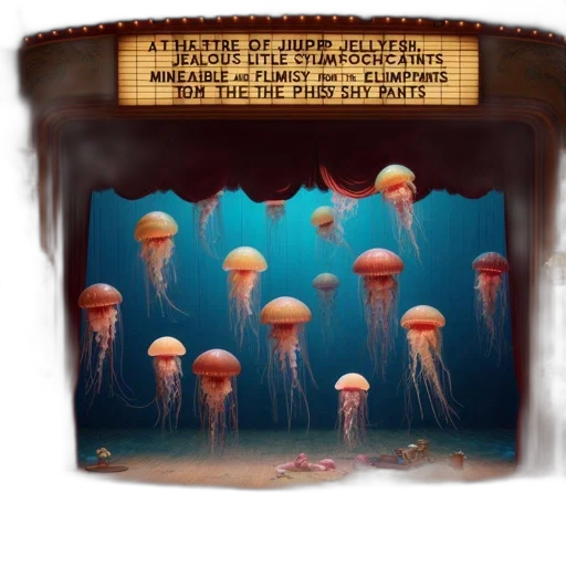 umbrella, hat, creature, concept art transparent PNG cut-out