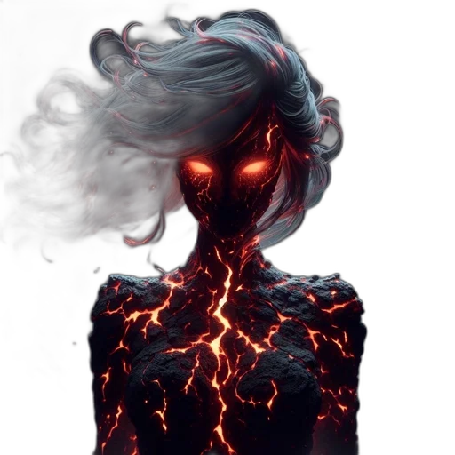 mask, face, hair, creature transparent PNG cut-out