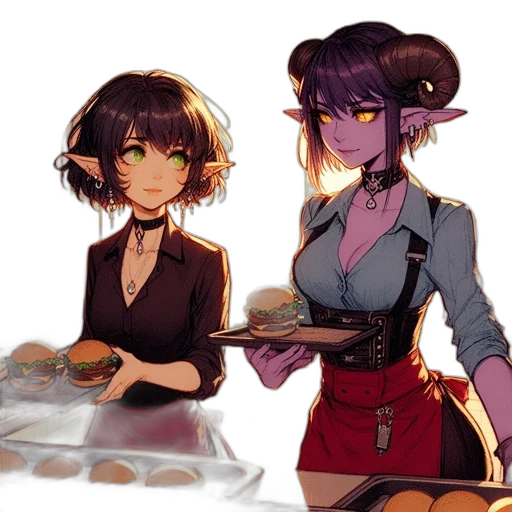 food, concept art, fantasy art, anime transparent PNG cut-out