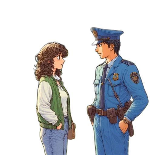 jacket, concept art, anime, vaporwave transparent PNG cut-out