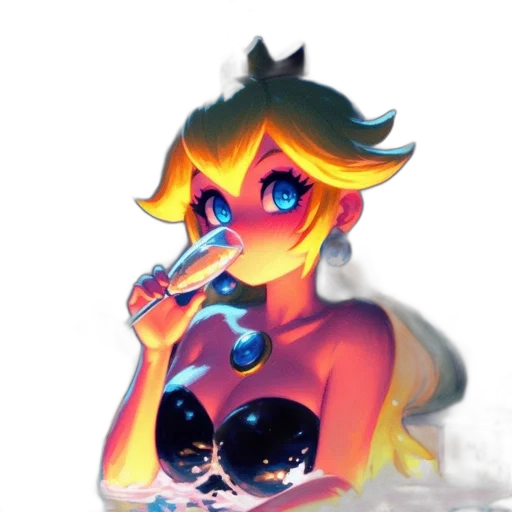staff, dress, mask, crown transparent PNG cut-out