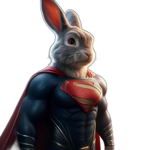 animal, comic book art, concept art, 3d render transparent PNG cut-out
