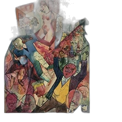 jacket, dress, umbrella, comic book art transparent PNG cut-out