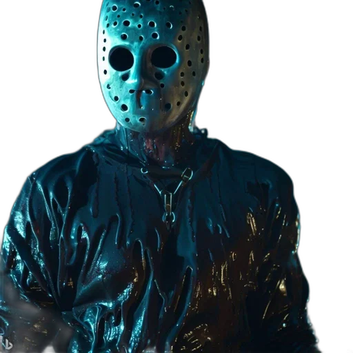 mask, jacket, creature, face transparent PNG cut-out
