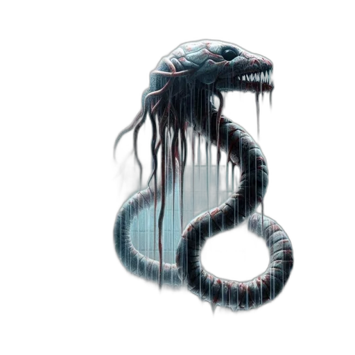 dragon, creature, animal, hair transparent PNG cut-out