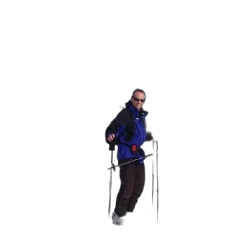 staff, jacket, robot, 3d render transparent PNG cut-out