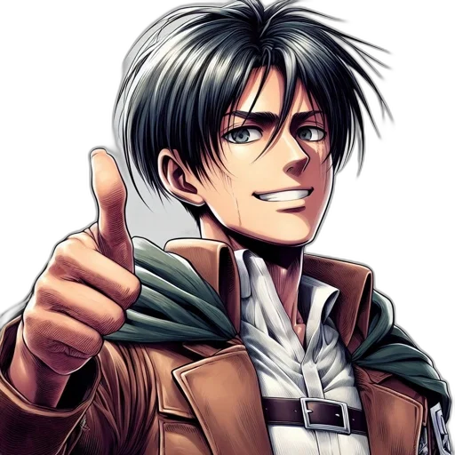 jacket, staff, face, anime transparent PNG cut-out