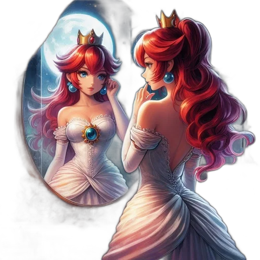 dress, crown, jewelry, mask transparent PNG cut-out