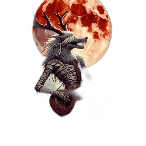 dragon, creature, staff, animal transparent PNG cut-out