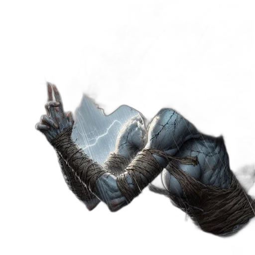 dragon, creature, hair, sword transparent PNG cut-out