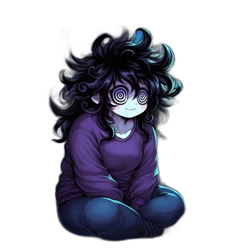 mask, creature, face, hair transparent PNG cut-out