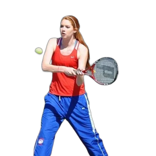 staff, photorealistic, female, tennis transparent PNG cut-out