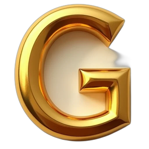 jewelry, crown, 3d render, letter transparent PNG cut-out
