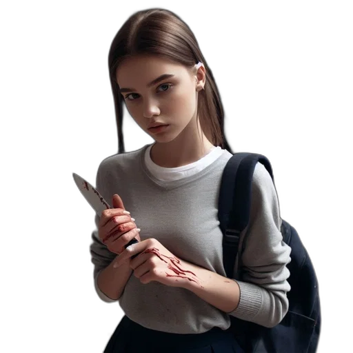 jacket, weapon, staff, sword transparent PNG cut-out