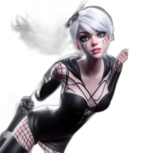 concept art, fantasy art, comic book art, cyberpunk transparent PNG cut-out