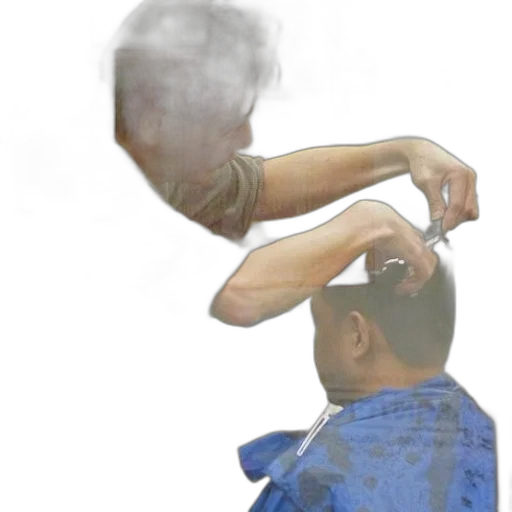 staff, mask, weapon, hair transparent PNG cut-out