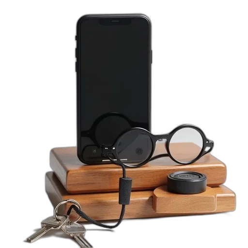 jewelry, modern, smartphone, black transparent PNG cut-out