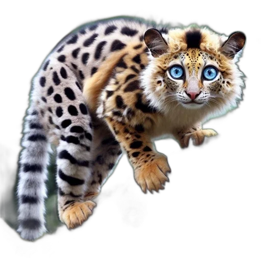 animal, creature, staff, weapon transparent PNG cut-out