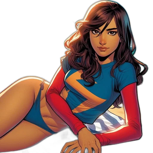 comic book art, concept art, cartoon, young transparent PNG cut-out