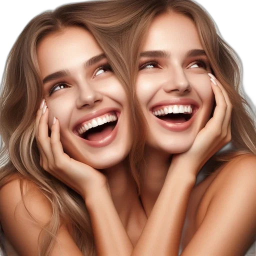 face, jewelry, photorealistic, cartoon transparent PNG cut-out