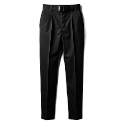 pair, black, trousers, zipper transparent PNG cut-out