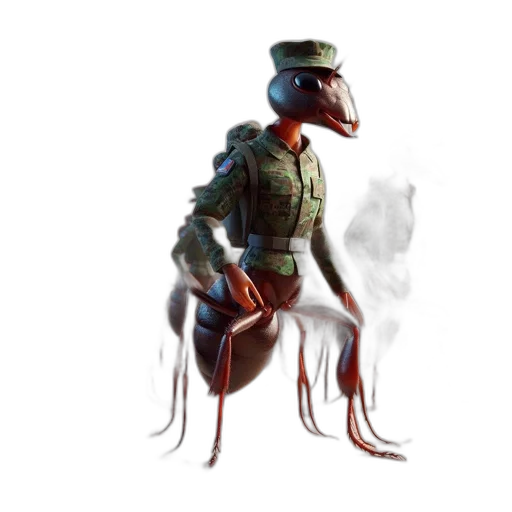 creature, robot, animal, dragon transparent PNG cut-out