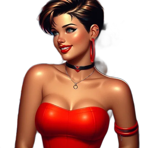 jewelry, dress, photorealistic, concept art transparent PNG cut-out