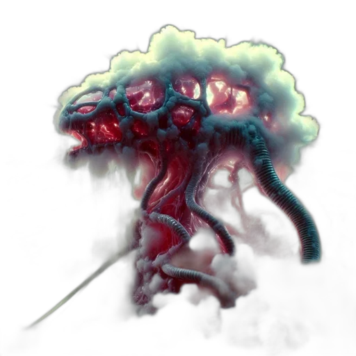 tree, creature, dragon, staff transparent PNG cut-out