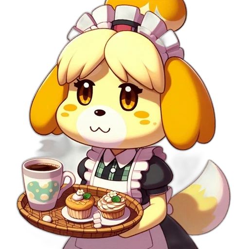 staff, food, animal, pixel art transparent PNG cut-out