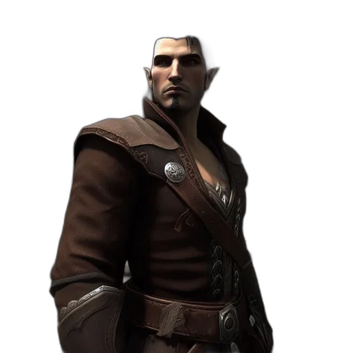 staff, jacket, face, weapon transparent PNG cut-out