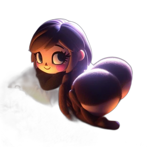 creature, hair, animal, robot transparent PNG cut-out