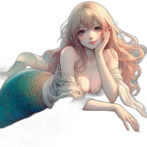 creature, fantasy art, pixel art, watercolor transparent PNG cut-out