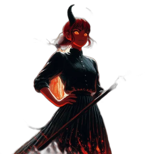 staff, dress, sword, weapon transparent PNG cut-out