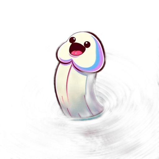 creature, animal, staff, hair transparent PNG cut-out