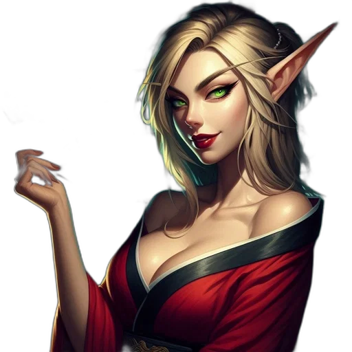 staff, dress, face, dragon transparent PNG cut-out