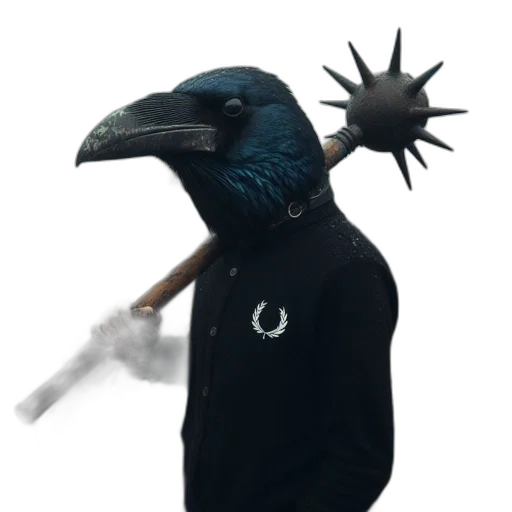 staff, mask, animal, creature transparent PNG cut-out
