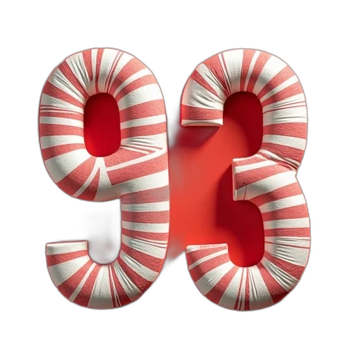 3d render, red, race, stripes transparent PNG cut-out
