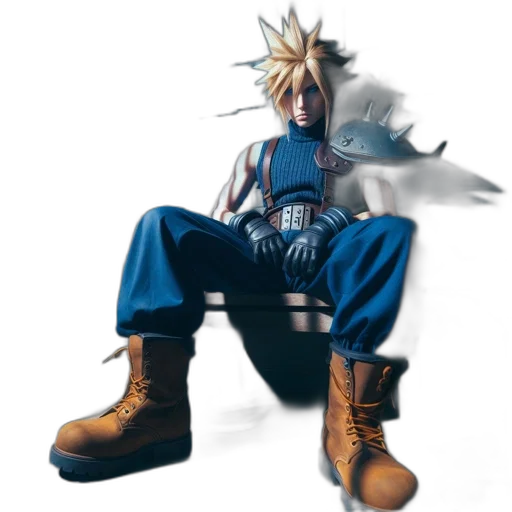 weapon, jacket, staff, animal transparent PNG cut-out